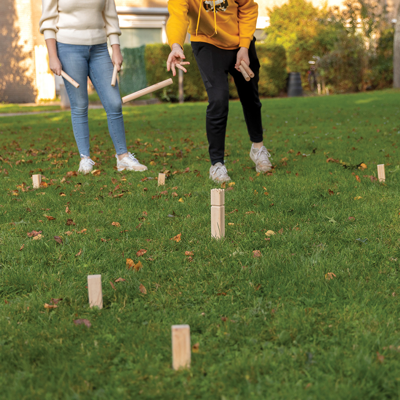Wooden kubb set - Image 4